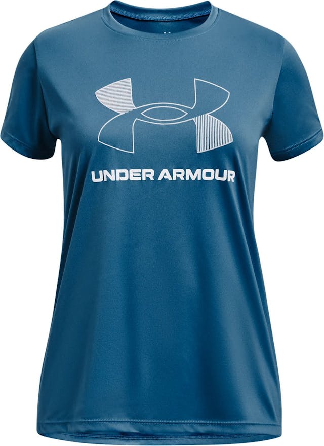 Product image for UA Tech Big Logo Short Sleeve Tee - Girl