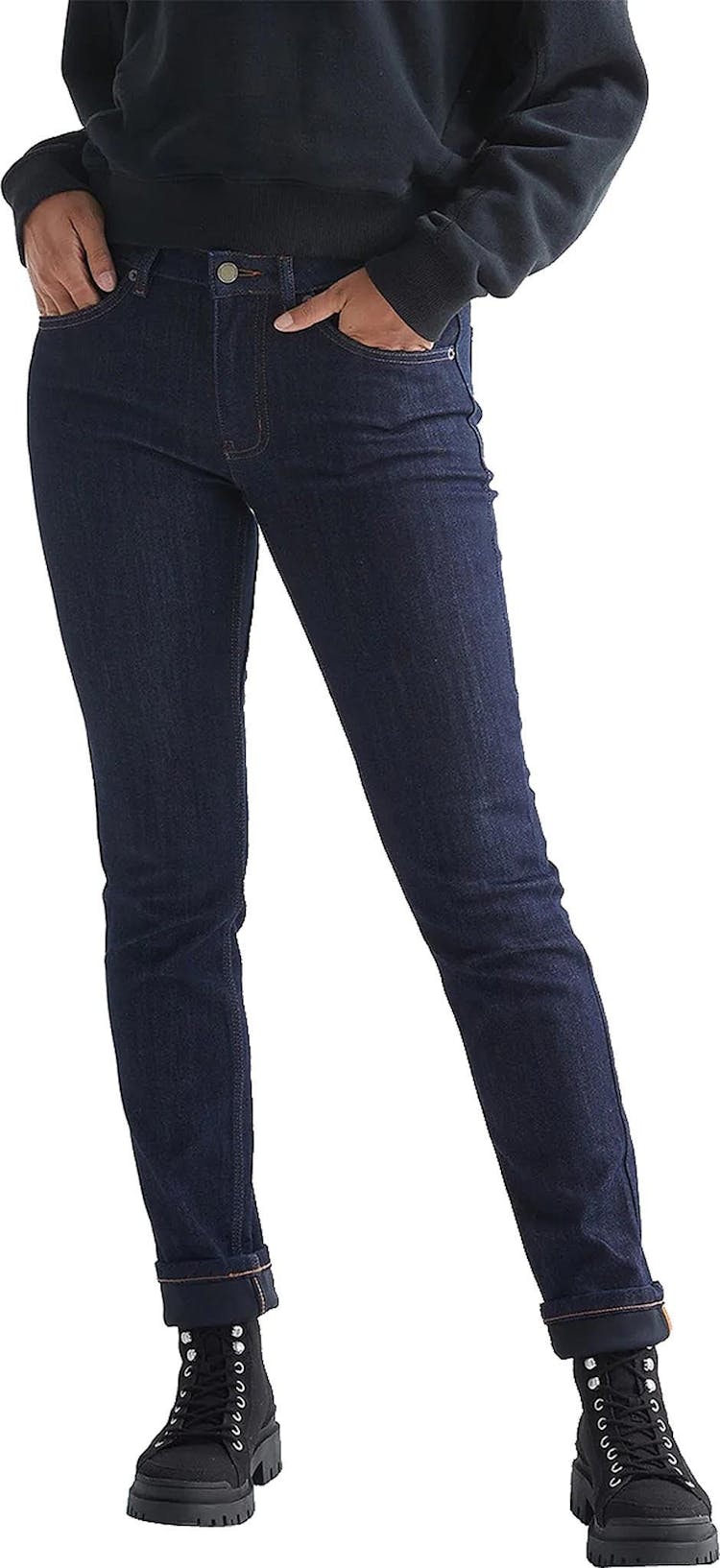 Product gallery image number 1 for product All-Weather Denim Slim Straight Jean - Women's