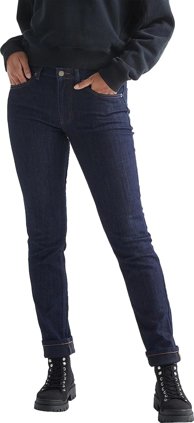 Product image for All-Weather Denim Slim Straight Jean - Women's