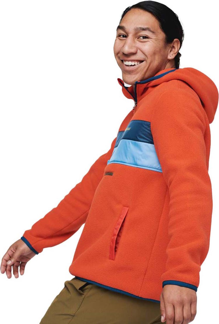Product gallery image number 4 for product Teca Fleece Hooded Half-Zip Pullover - Men's