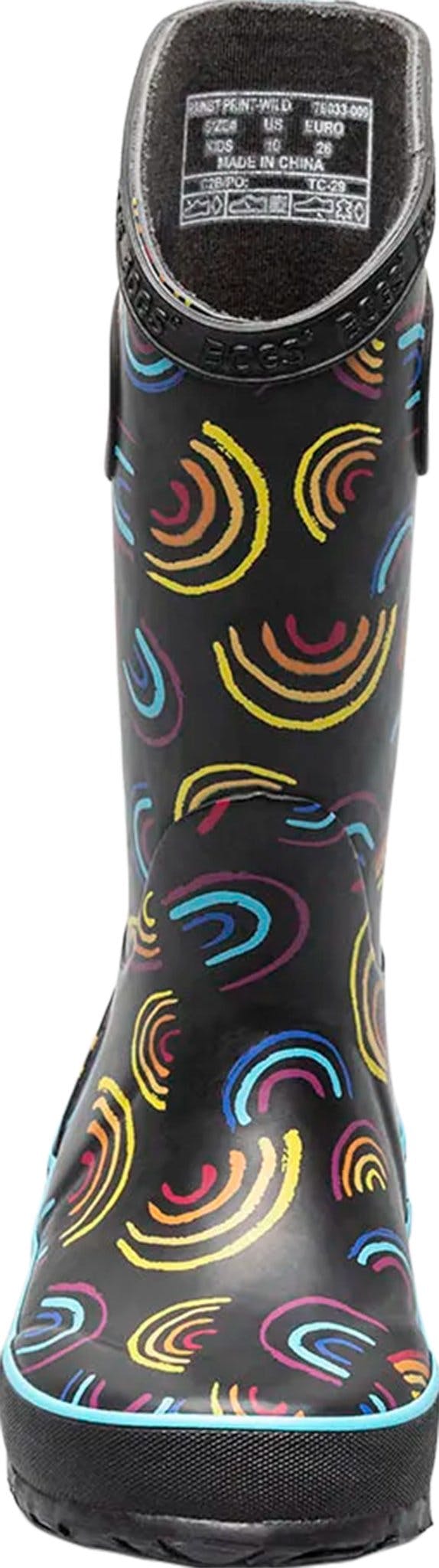 Product gallery image number 2 for product Rainboot Wild Rainbows Rain Boots - Kids