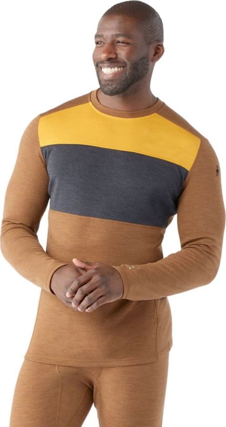 Product gallery image number 2 for product Merino 250 Baselayer Colorblock Crew Boxed - Men's