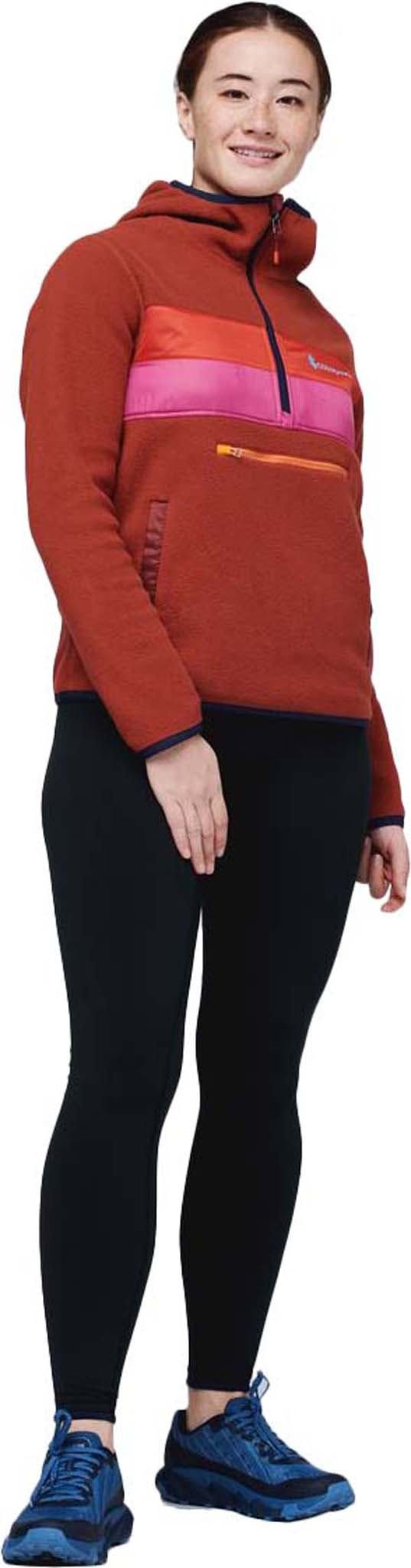 Product gallery image number 6 for product Teca Fleece Hooded Half-Zip Pullover - Women's