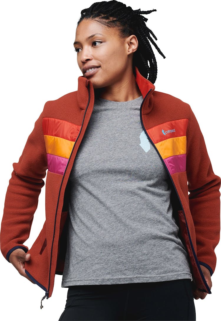 Product gallery image number 3 for product Teca Full Zip Fleece Sweatshirt - Women's