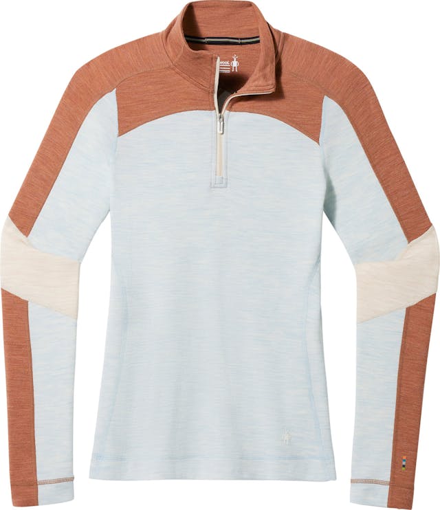 Product image for Classic Thermal Merino Base Layer Colorblock 1/4 Zip Boxed - Women's