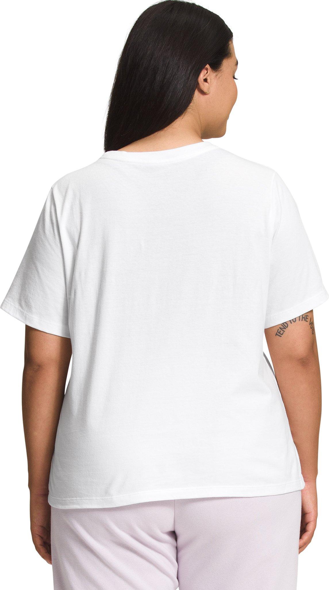 Product gallery image number 2 for product Half Dome Plus Size Short-Sleeve Cotton Tee - Women’s