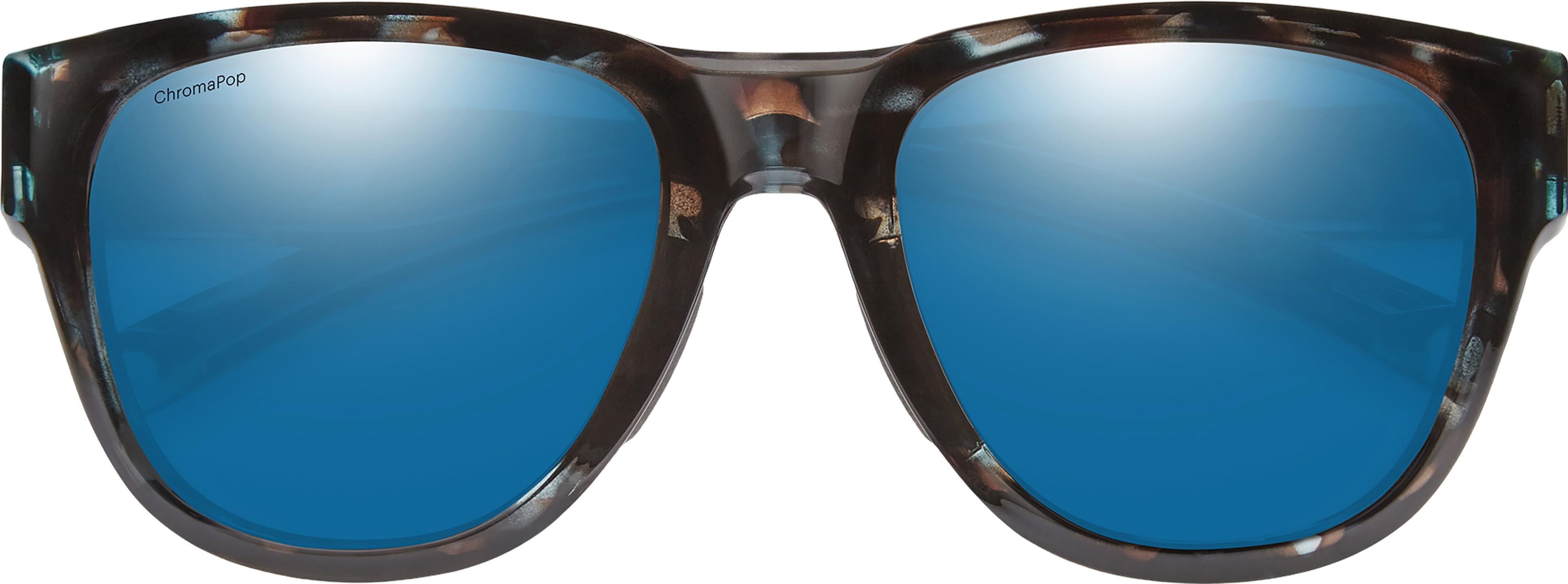 Product gallery image number 3 for product Rockaway Sunglasses - Sky Tortoise - ChromaPop Glass Polarized Blue Mirror Lens