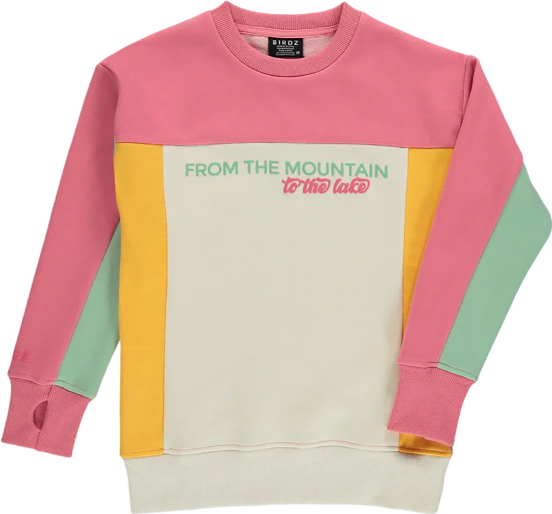 Product image for From The Mountain To The Lake Colorblock Sweater - Girls