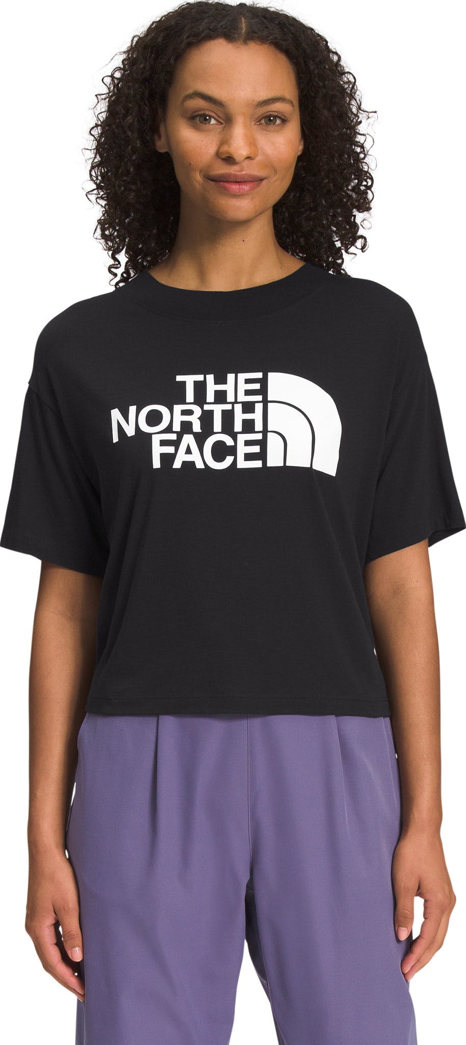 Product gallery image number 1 for product Half Dome Short-Sleeve Crop Tee - Women’s