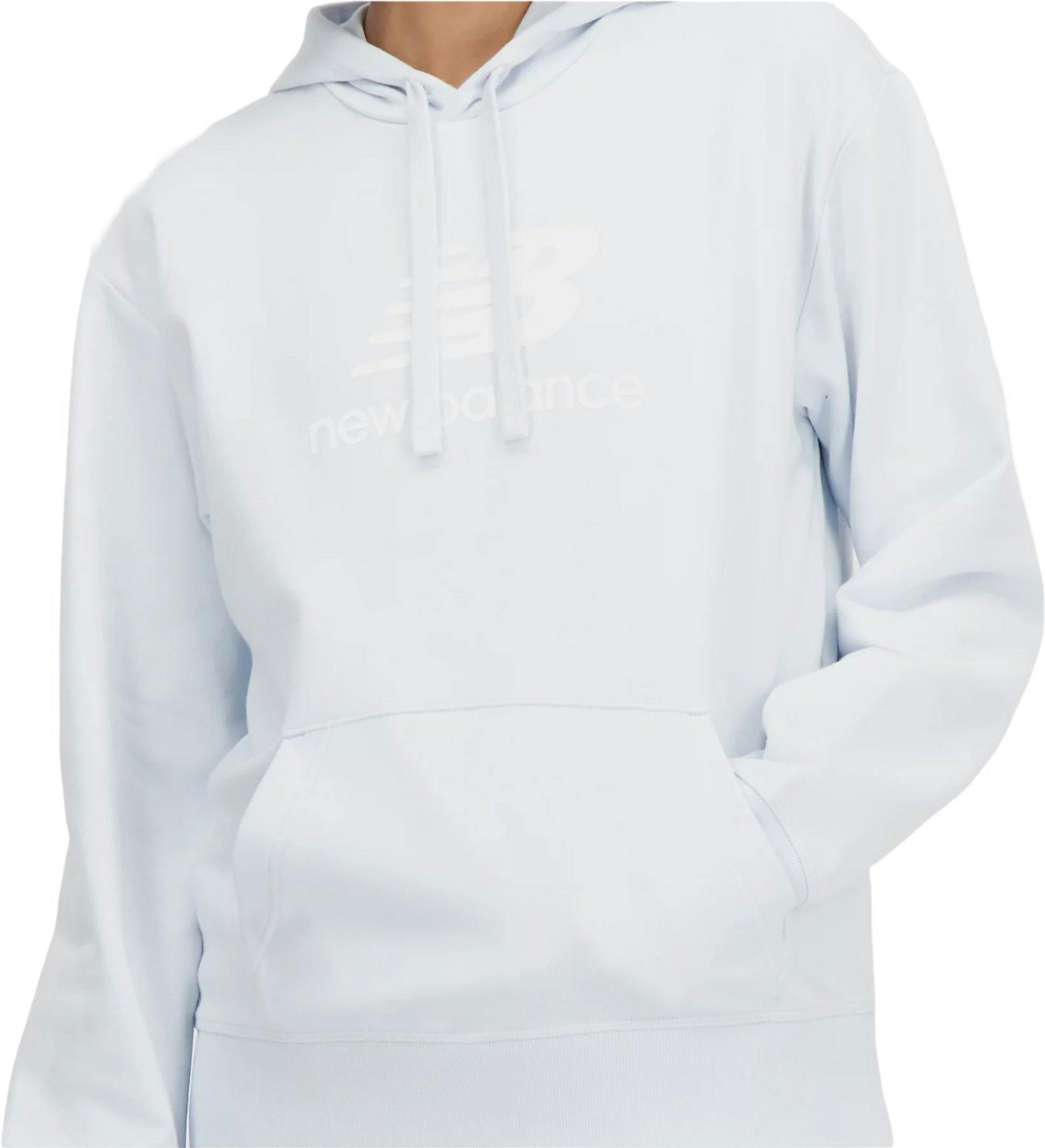 Product gallery image number 4 for product Essentials Stacked Logo French Terry Hoodie - Women's