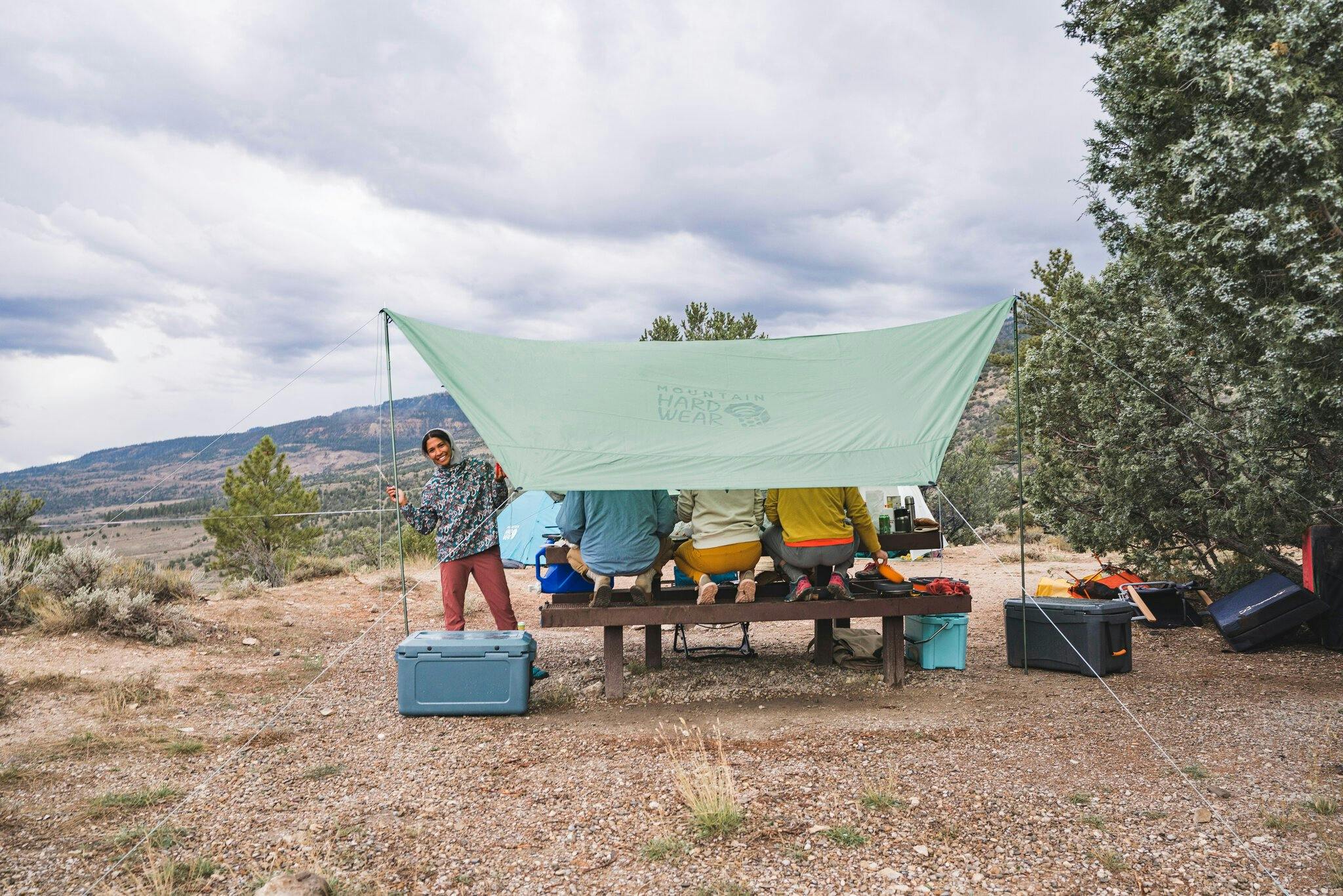 Product gallery image number 5 for product Camp Awn Shelter Tent