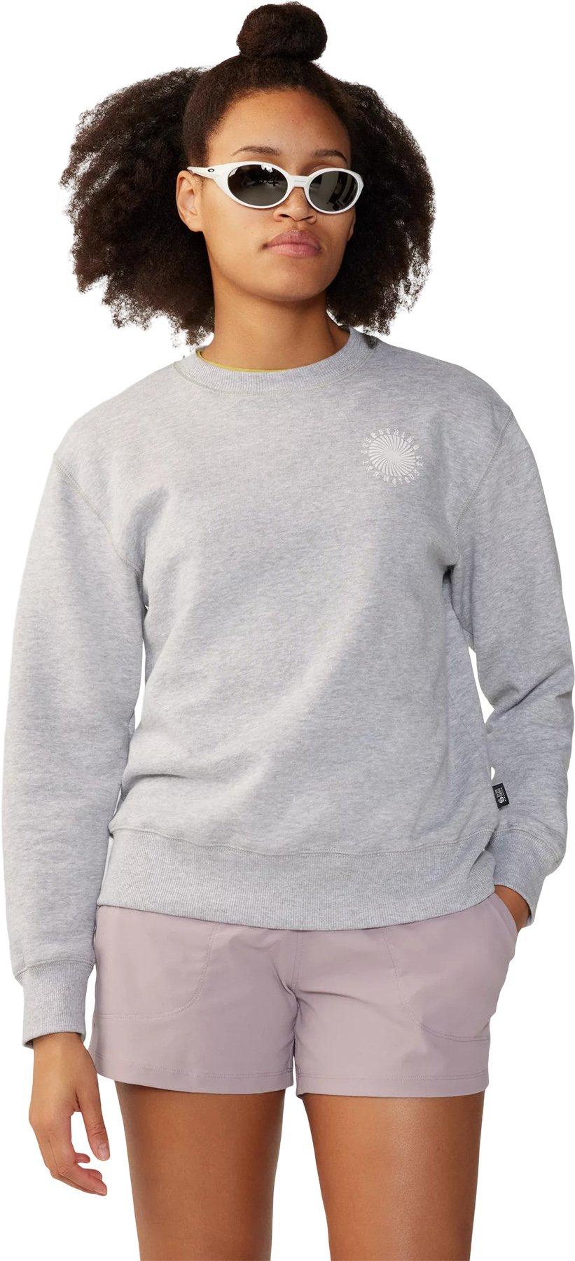 Product gallery image number 4 for product Spiral Crew Neck Pullover Sweatshirt - Women's