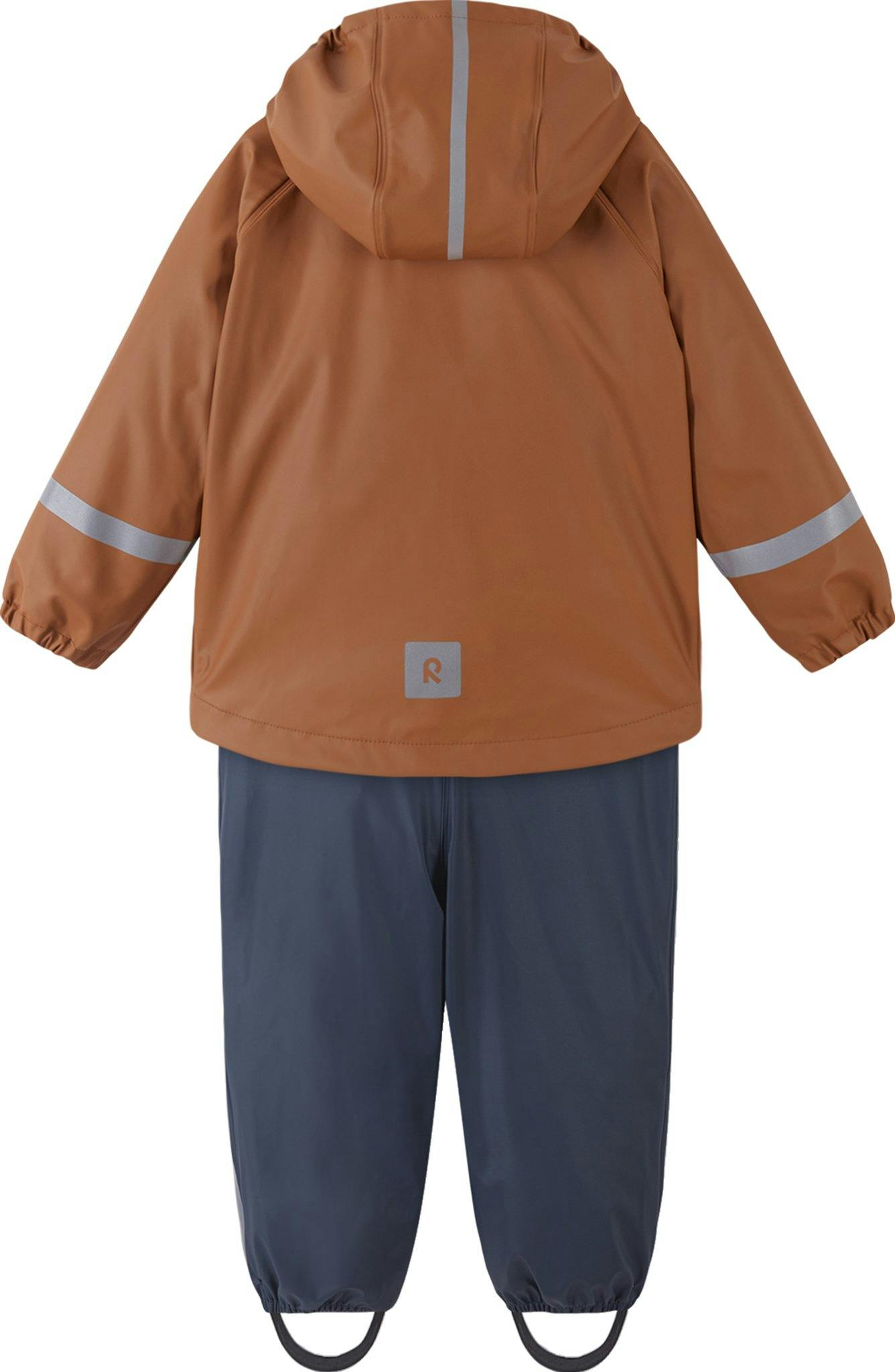 Product gallery image number 2 for product Tipotella Waterproof Two-Piece Lined Rain Set - Youth