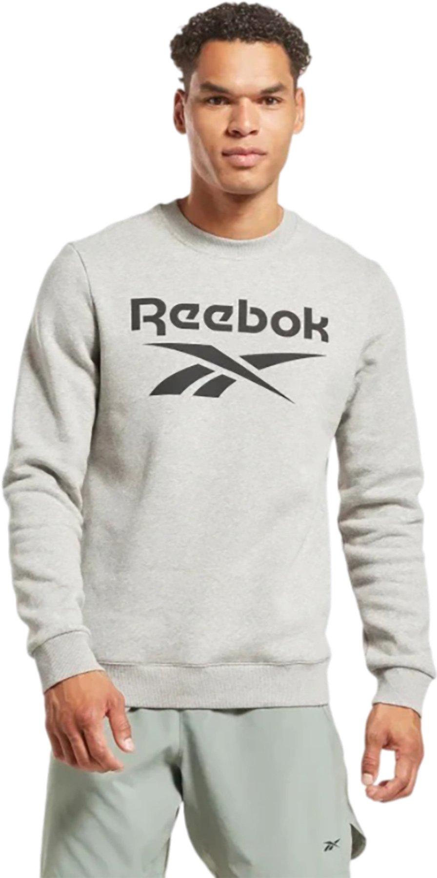 Numéro de l'image de la galerie de produits 1 pour le produit Sweat-shirt en polaire à logo superposé Reebok Identity - Homme