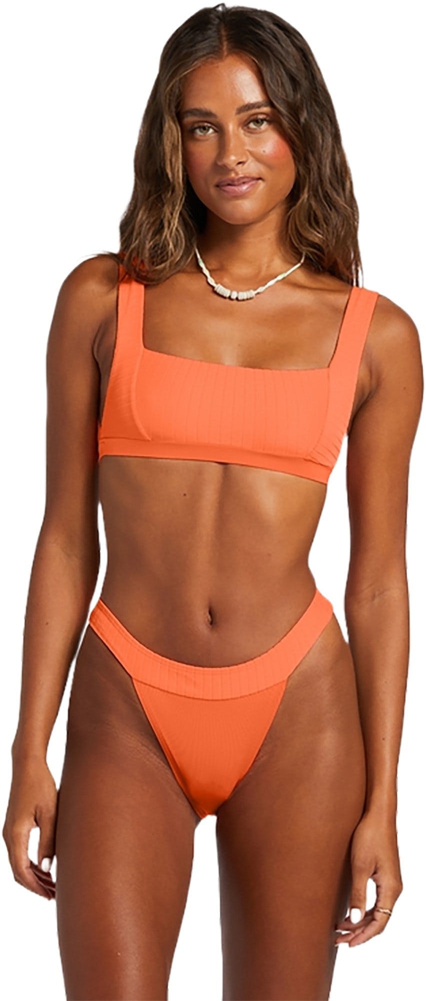 Product gallery image number 1 for product Lined Up Banded Hike Bikini Bottom - Women's