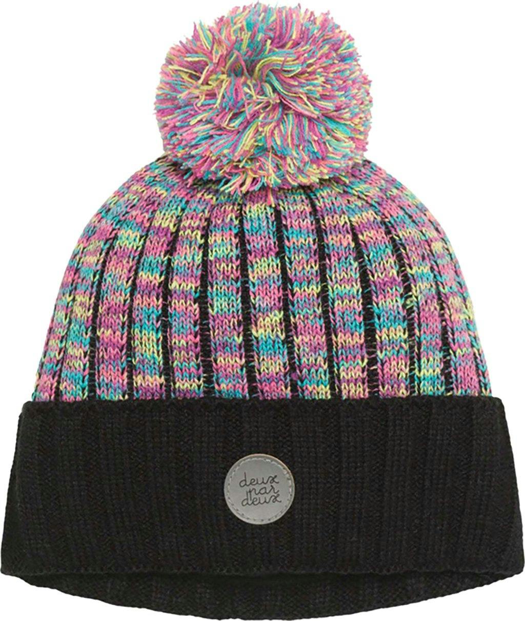 Image de produit pour Tuque en tricot multicolore - Enfant