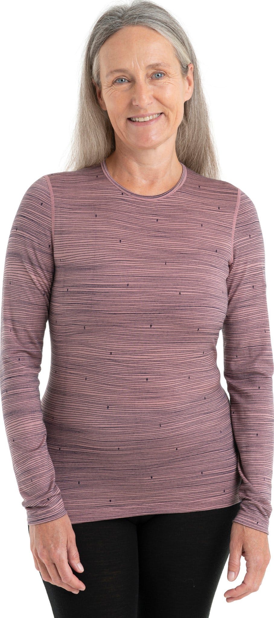 Product gallery image number 3 for product 200 Oasis Long Sleeve Crewe Base Layer Top - Women's