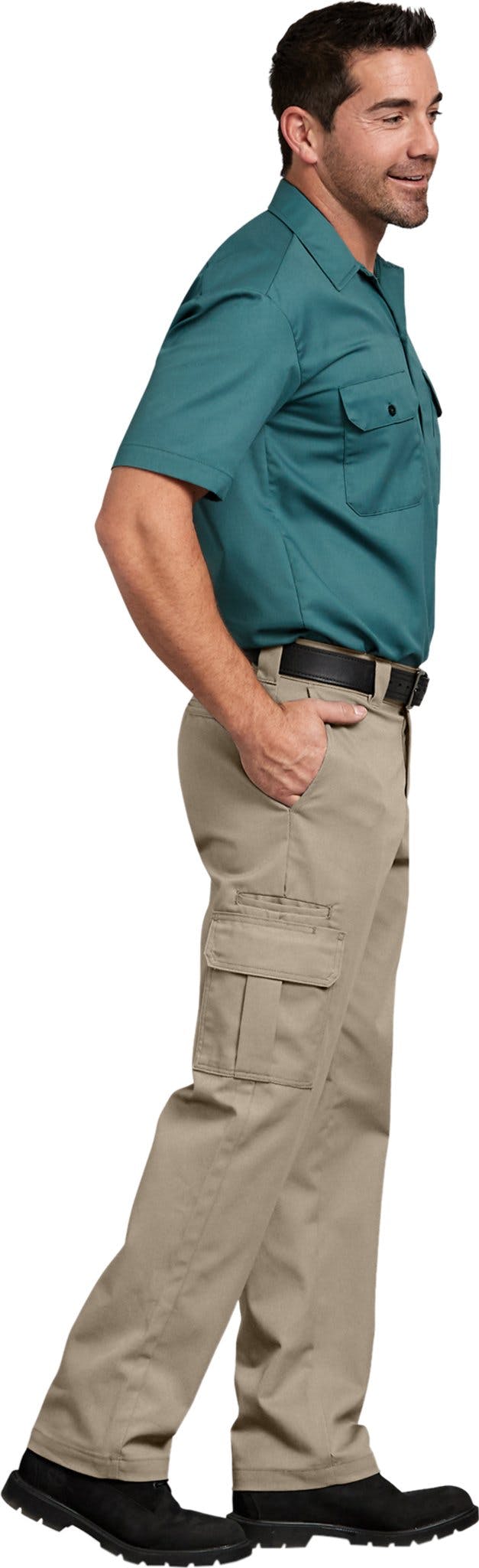 Product gallery image number 5 for product Flex Regular Fit Straight Leg Cargo Pants - Men's