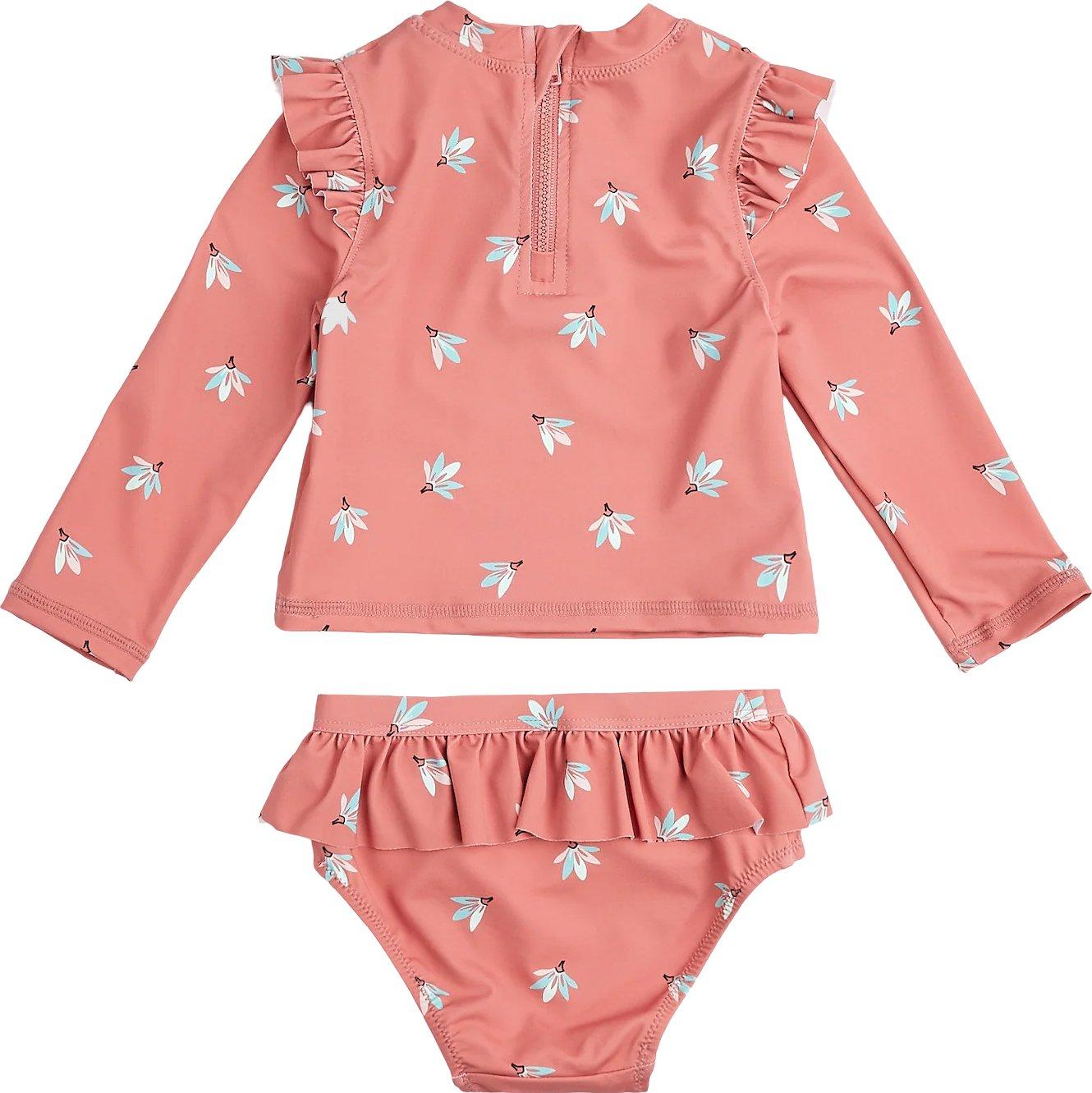 Product gallery image number 2 for product Long-Sleeve Rashguard Swim Set - Baby Girl