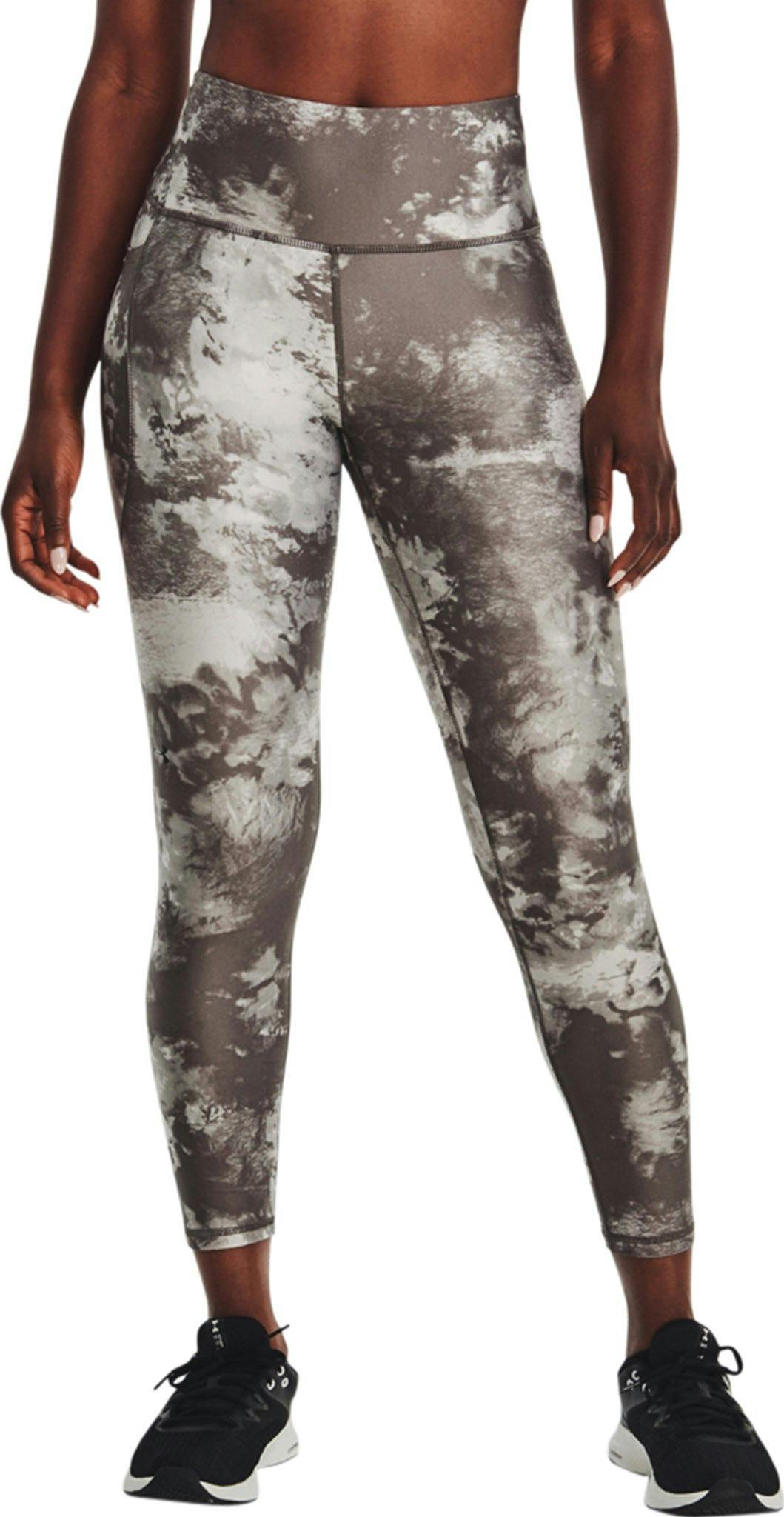 Product gallery image number 3 for product HeatGear Armour No-Slip Waistband Printed Ankle Leggings - Women's