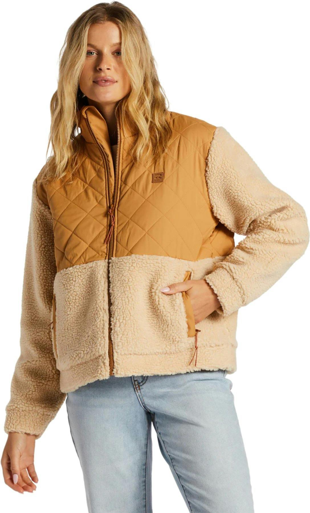 Image de produit pour Manteau à glissière pleine longueur et col montant Hidden Trails - Femme