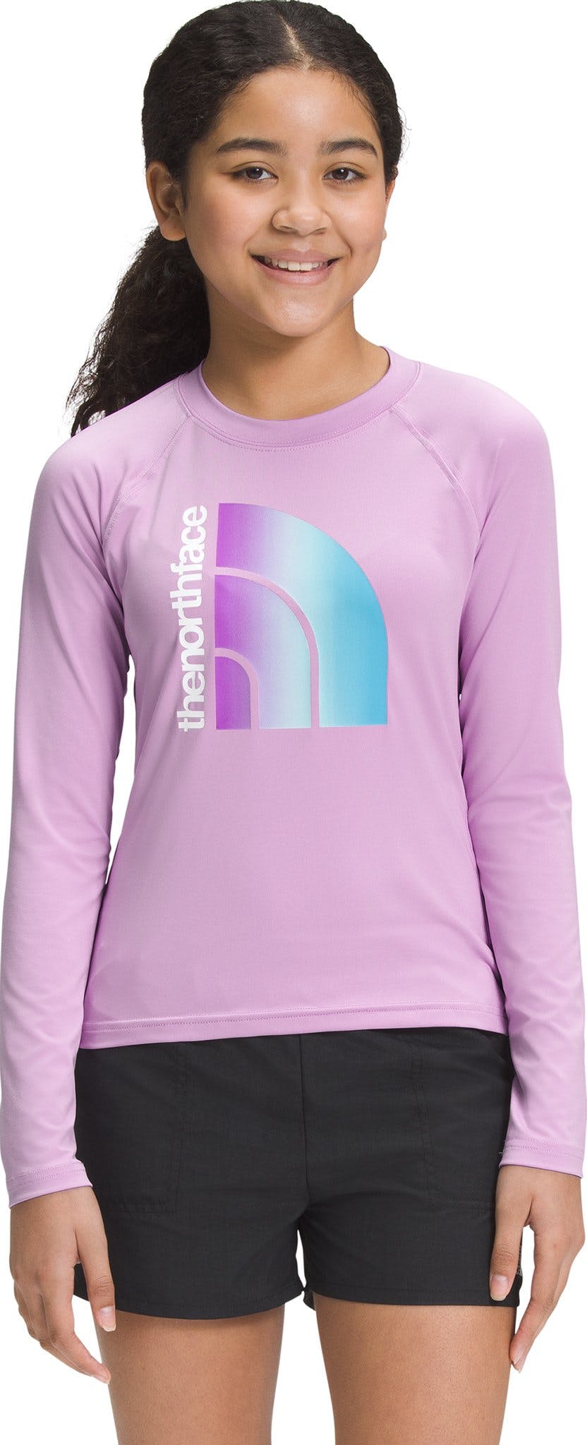 Product image for Amphibious Long-Sleeve Sun Tee - Girls