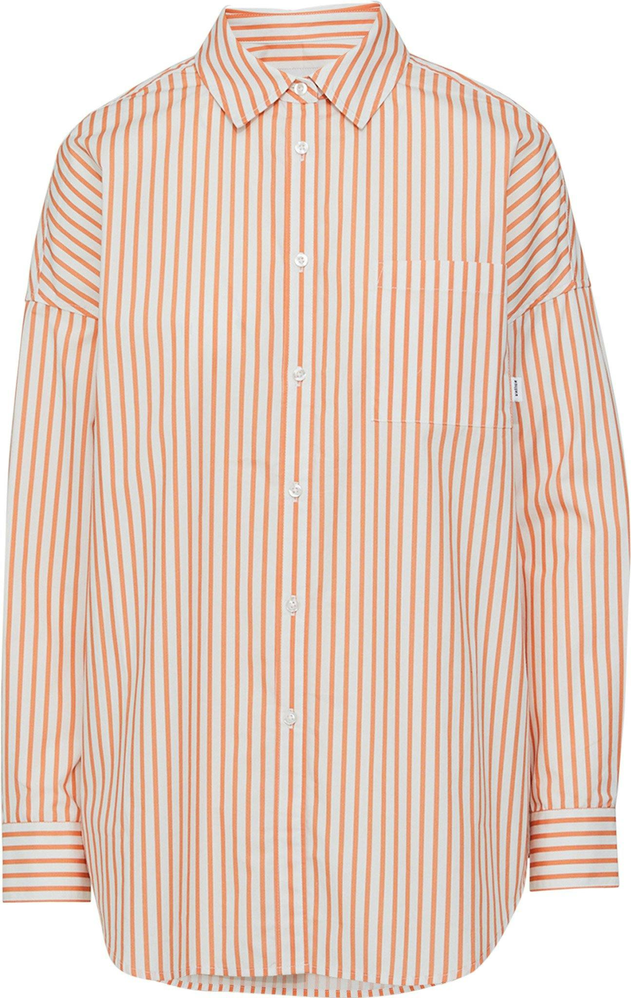 Apricot Pinstripe