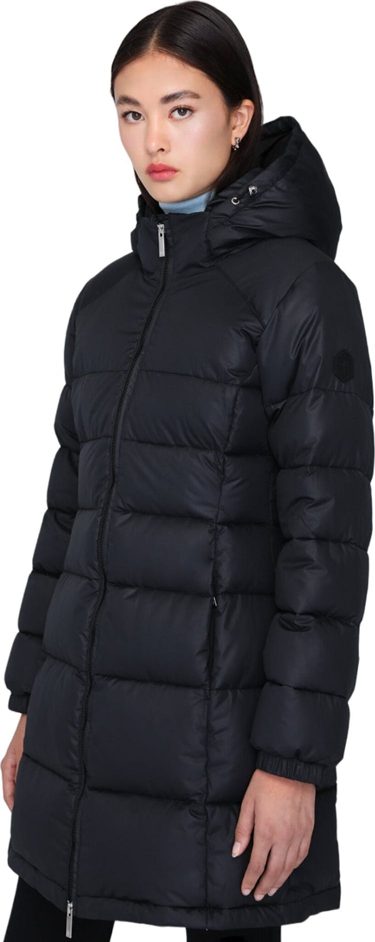 Product gallery image number 4 for product Lucia Hooded Down Puffer Jacket - Fitted - Women's