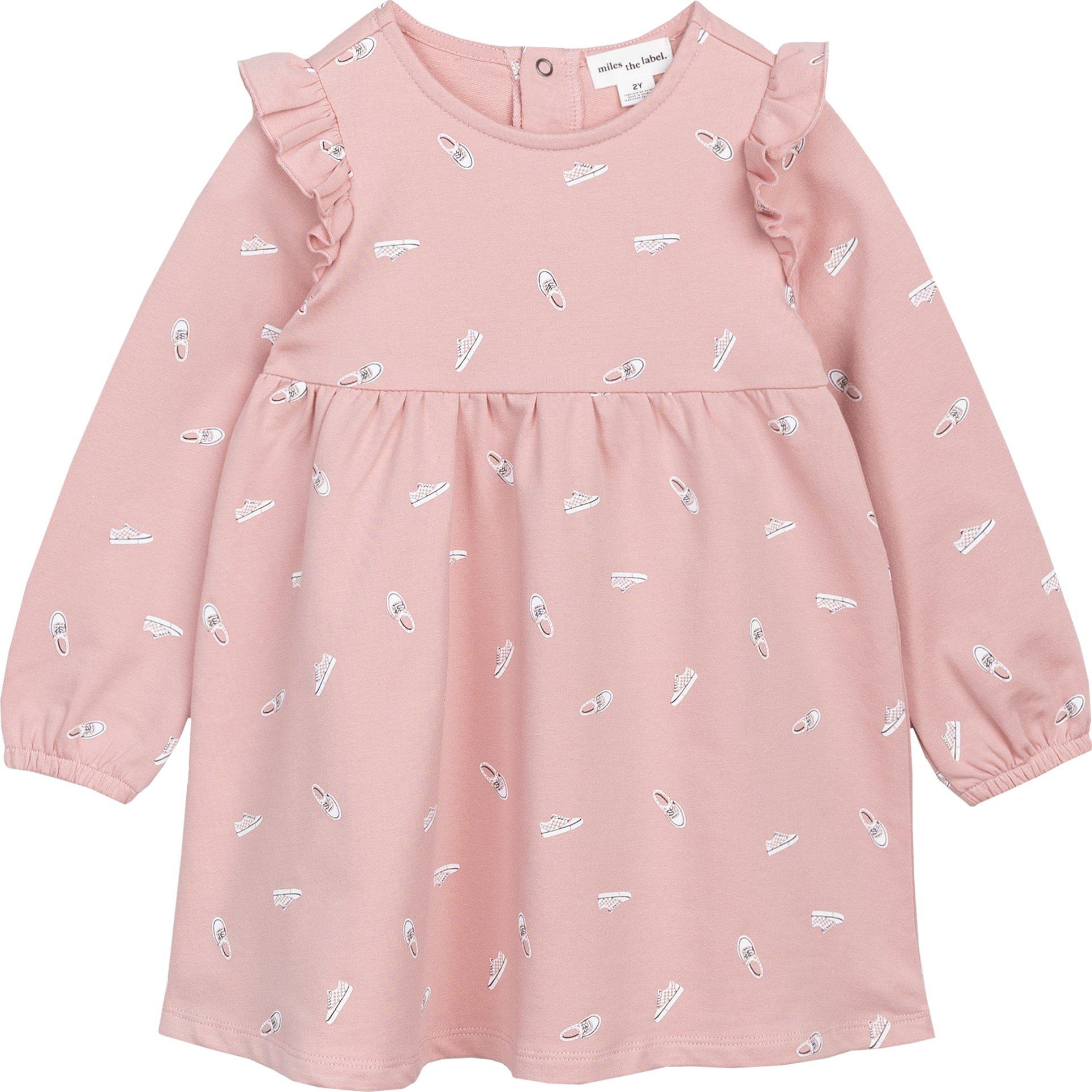 Numéro de l'image de la galerie de produits 1 pour le produit Robe en tricot à manches courtes - Fille