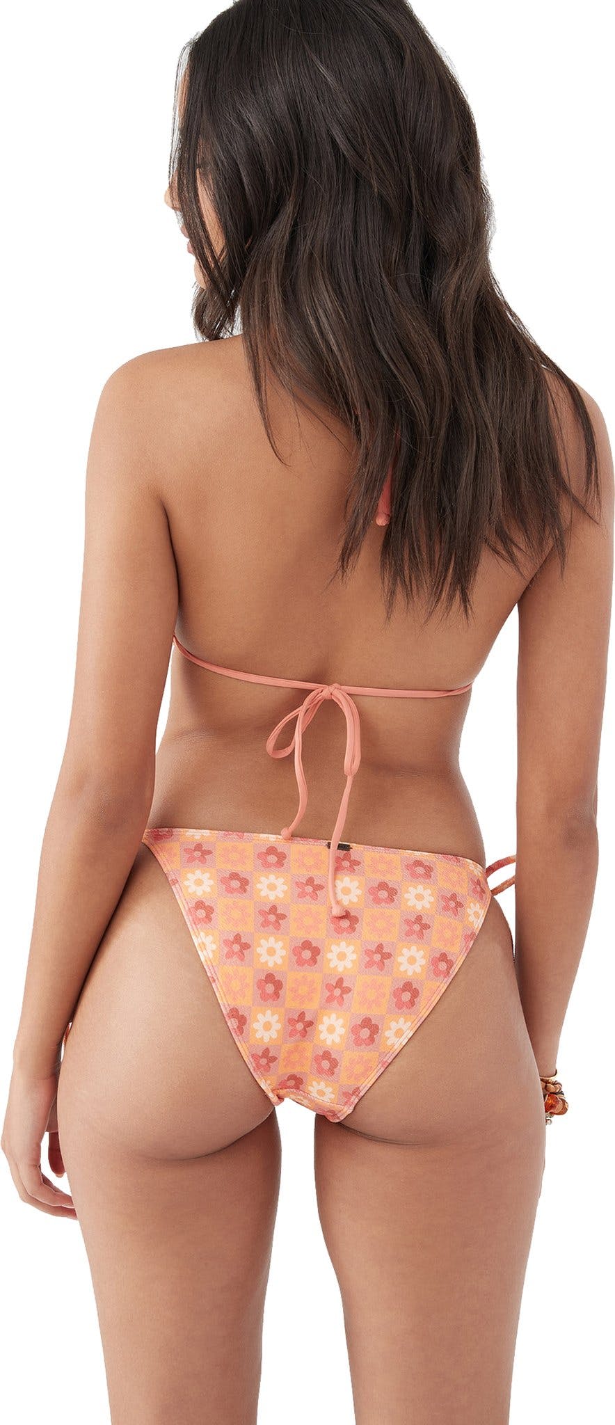 Product gallery image number 2 for product Miki Floral Maracas Tie Side Bikini Bottom - Women's