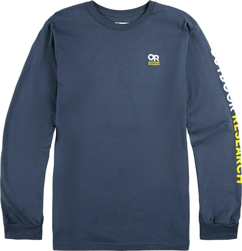 Product gallery image number 1 for product OR Lockup Chest Logo Long sleeve Tee - Unisex