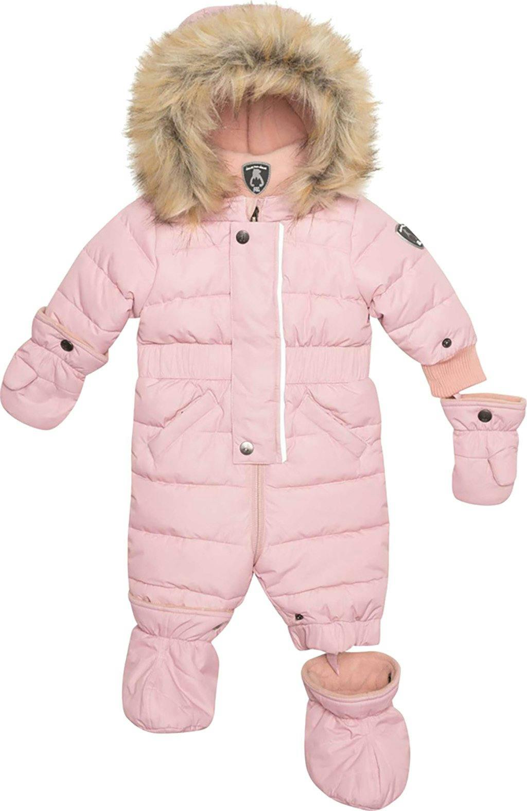 Product gallery image number 3 for product Solid One Piece Snowsuit - Baby