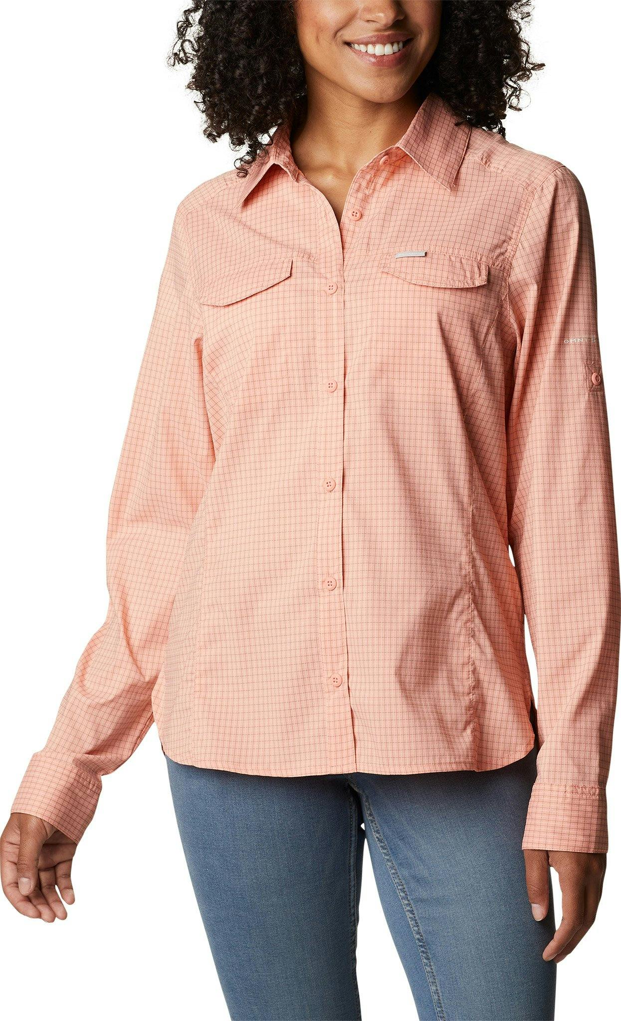 Product gallery image number 1 for product Silver Ridge Lite Plaid Long Sleeve Shirt - Women's