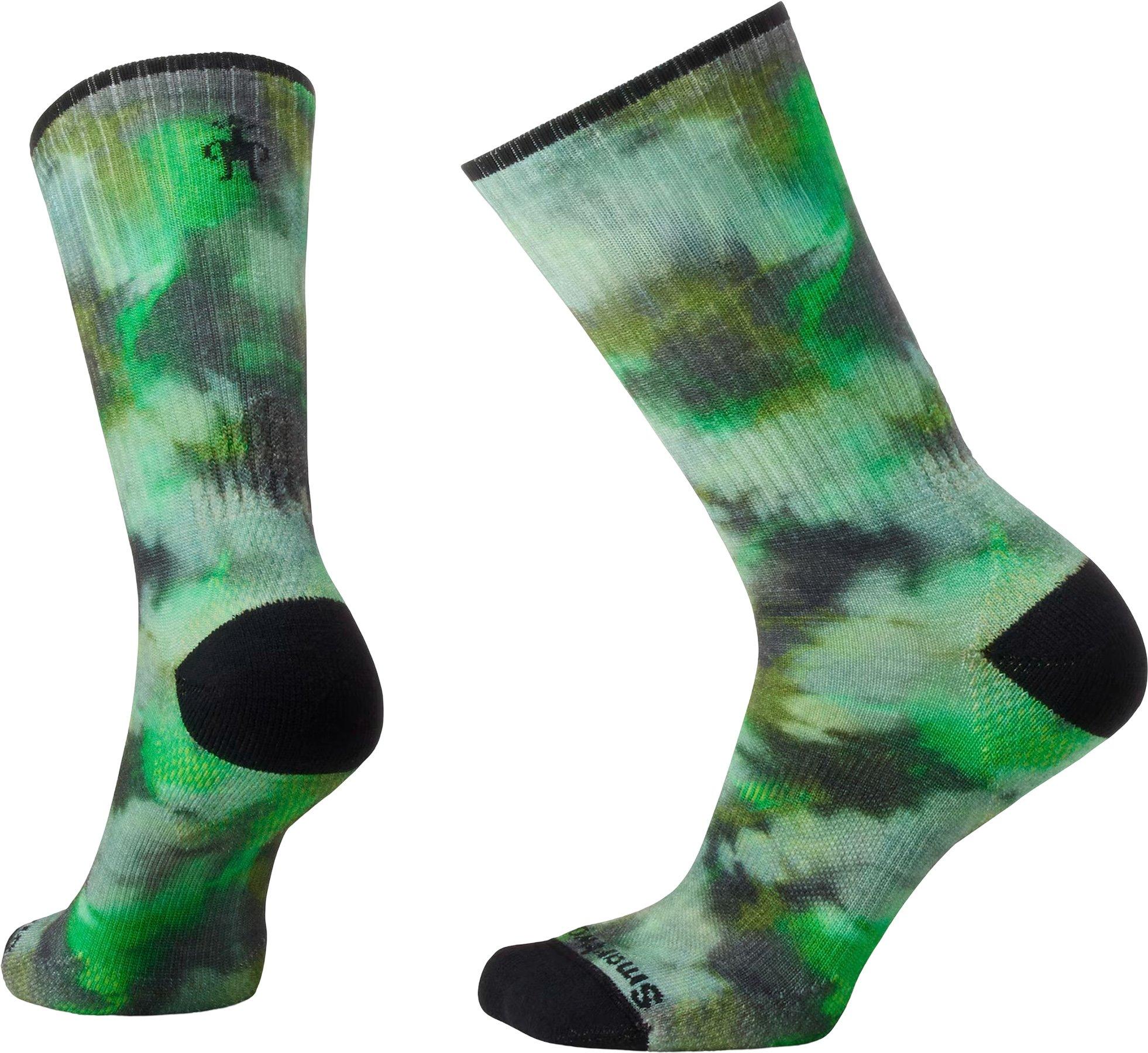 Product image for Athletic Far Out Tie Dye Print Crew Socks - Unisex