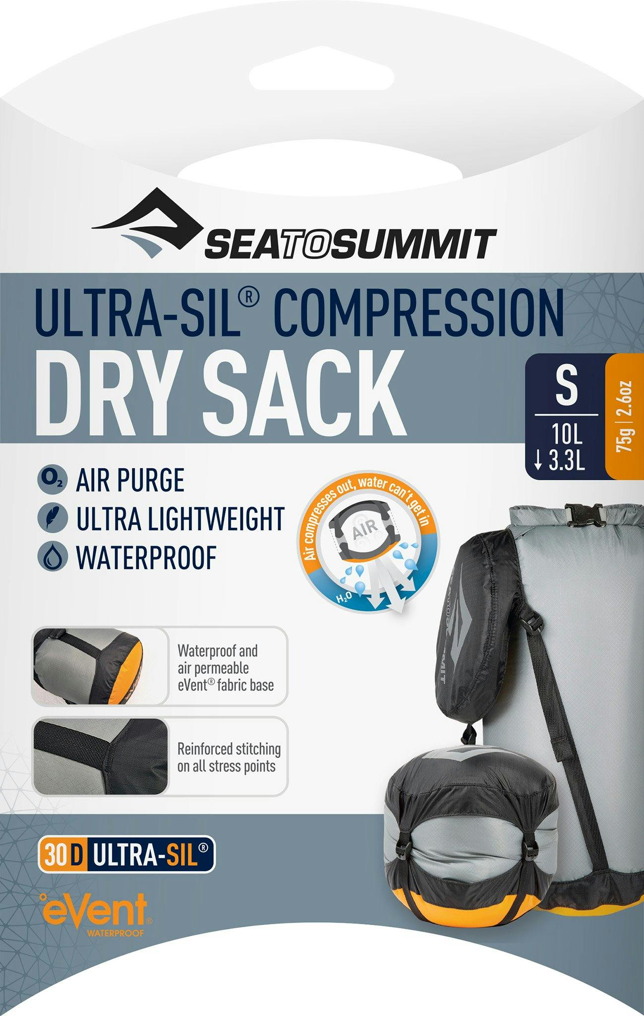 Product gallery image number 2 for product Ultra-Sil Compression Dry Sack 10L