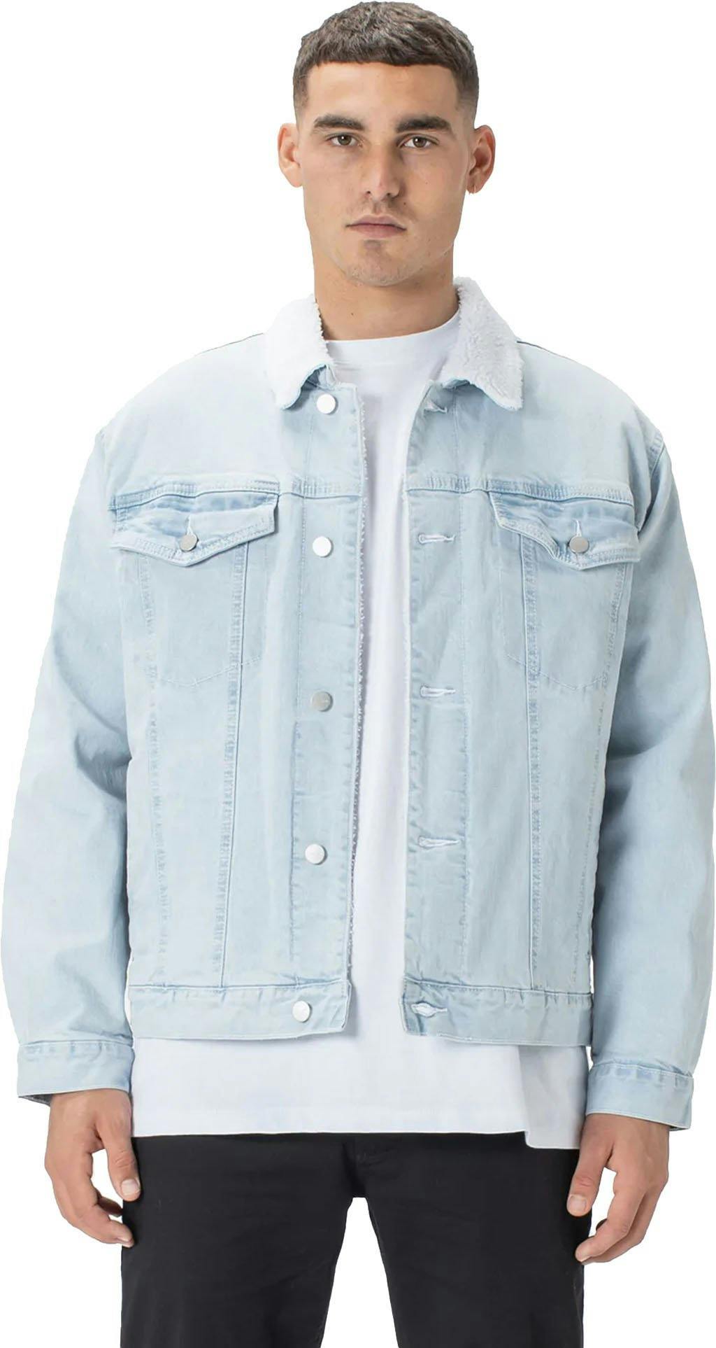 Product gallery image number 1 for product Denim Sherpa Jacket - Men's