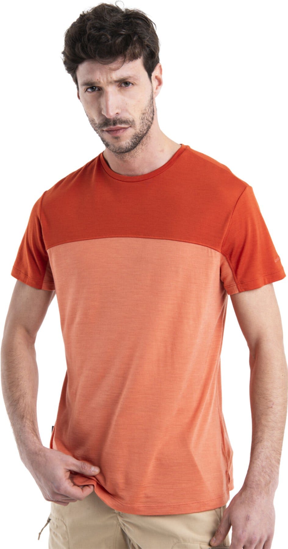 Image de produit pour Men Merino 125 Cool-Lite™ Sphere Short Sleeve Tee Colour Block