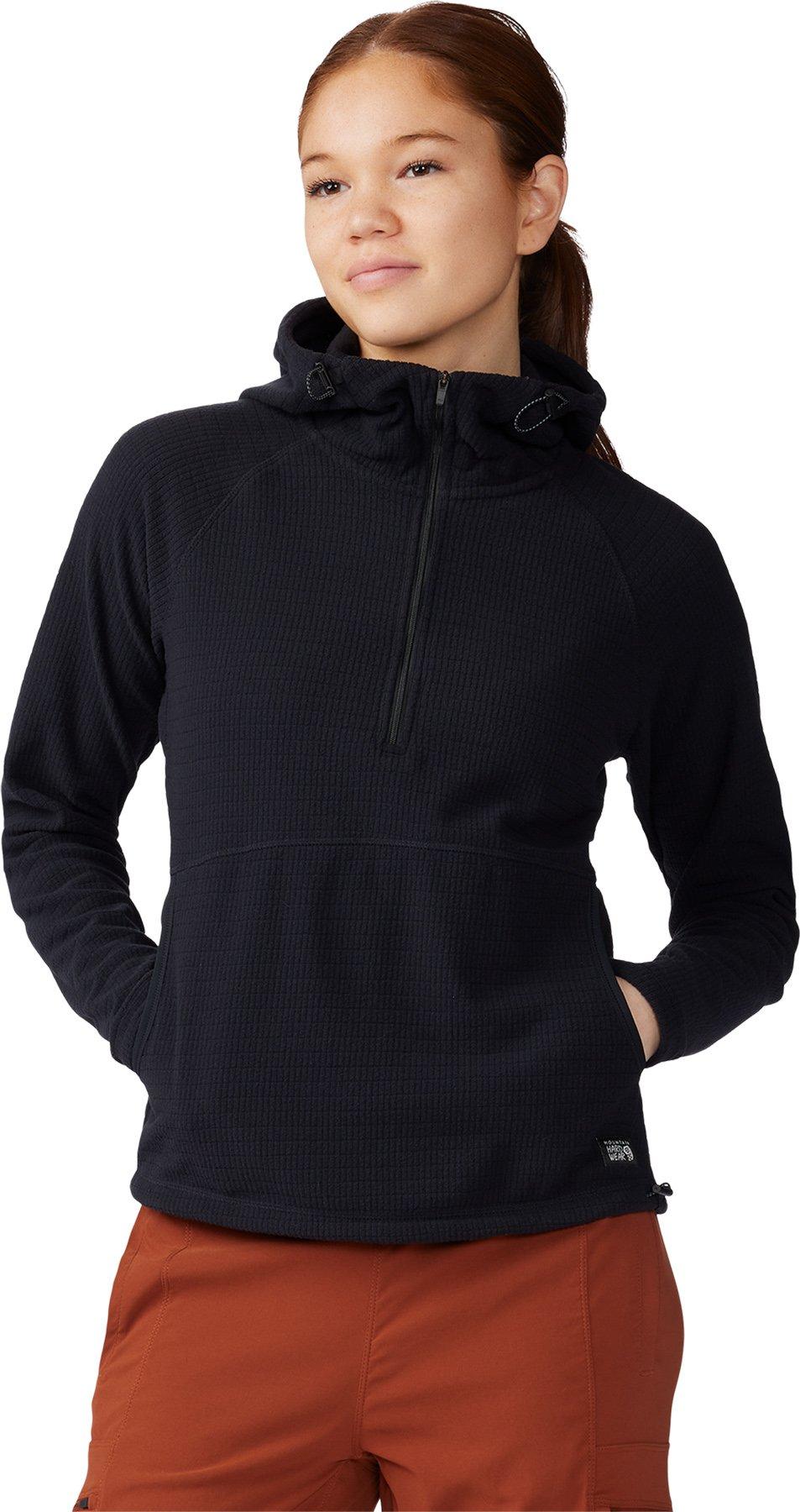 Product gallery image number 3 for product Summit Grid Half Zip Hoody - Women's