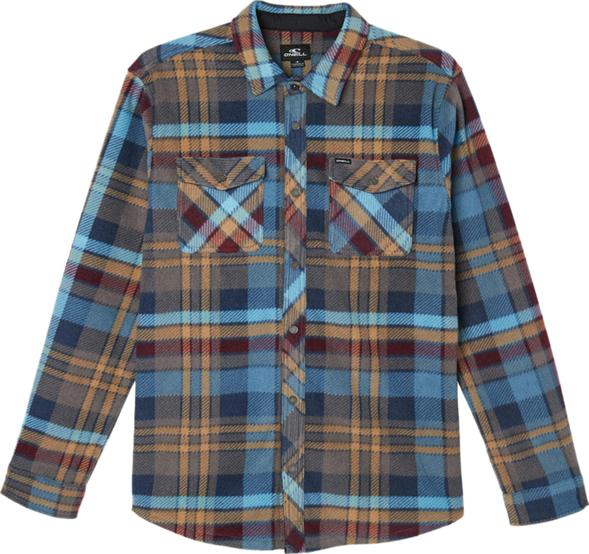 Product gallery image number 1 for product Glacier Plaid Superfleece Shirt - Men's