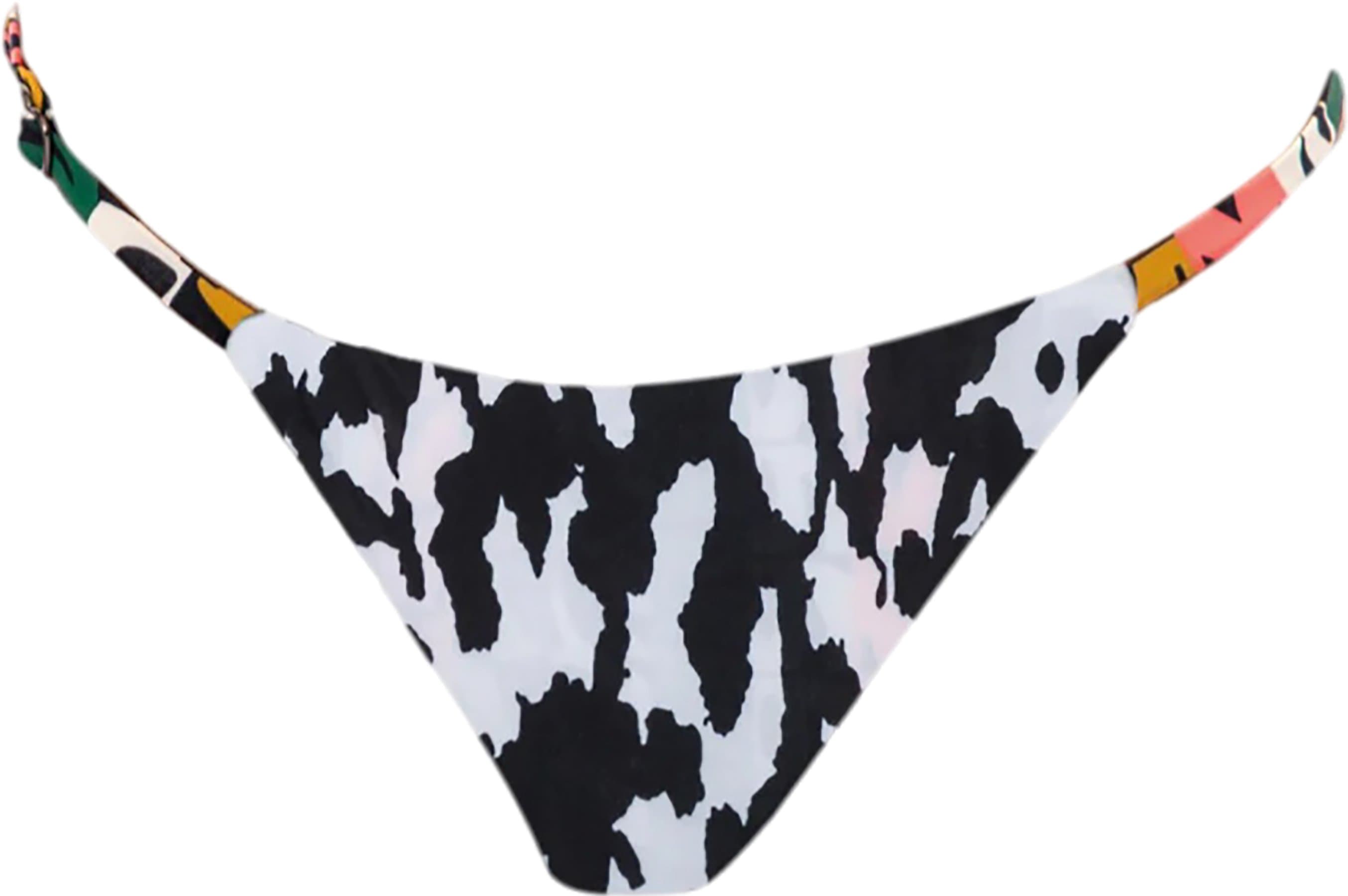 Product gallery image number 1 for product Flash Abstrac Geo Single Strap Bikini Bottom - Women's