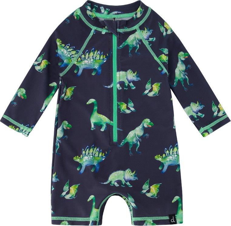 Product image for Printed Long Sleeve One Piece Rashguard - Baby Boys