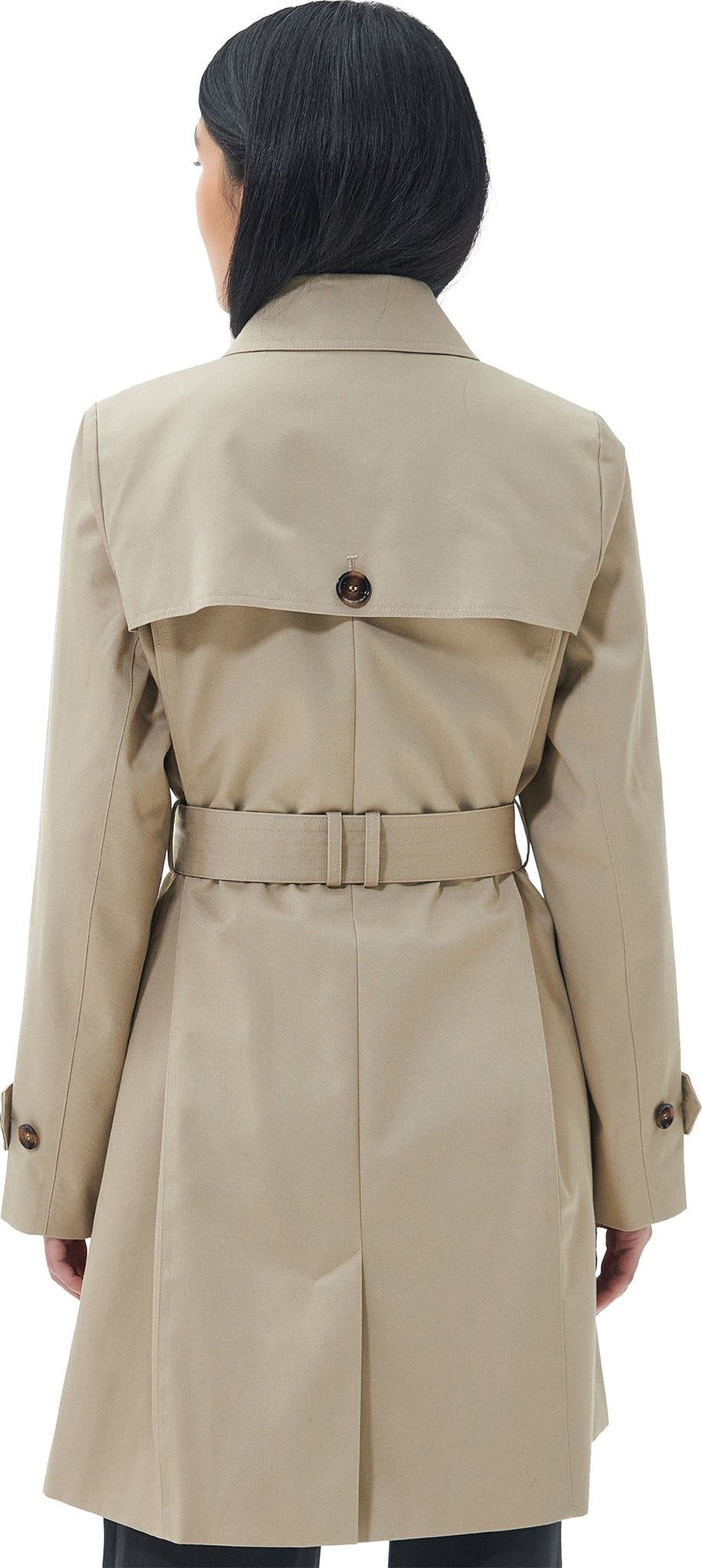 Product gallery image number 5 for product Short Greta Showerproof Trench Coat - Women's