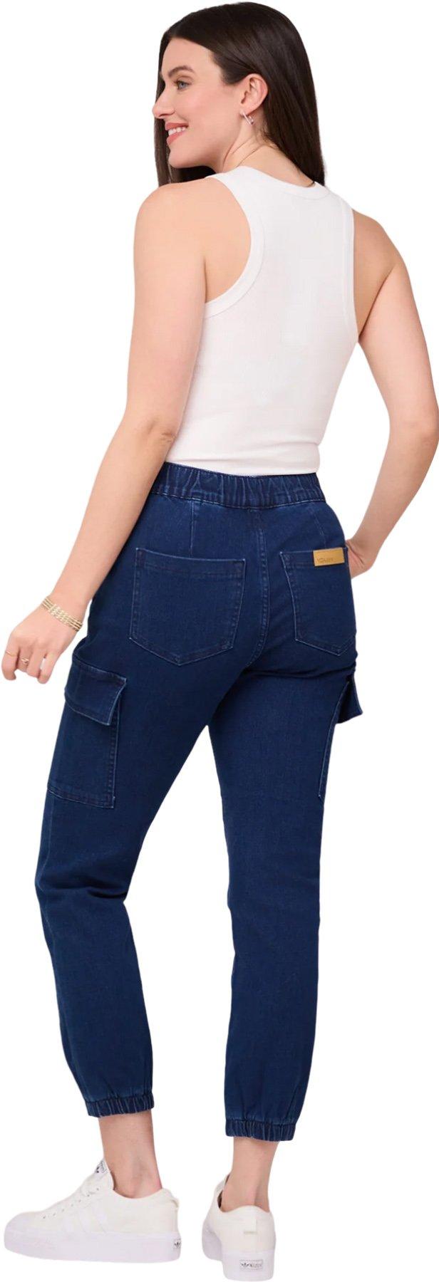 Numéro de l'image de la galerie de produits 3 pour le produit Jeans décontracté taille haute Malia - Femme