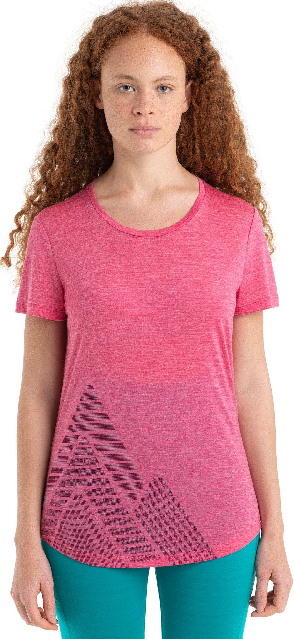 Numéro de l'image de la galerie de produits 1 pour le produit T-shirt à manches courtes en mérinos Peak Quest Sphere II 125 Cool-Lite - Femme