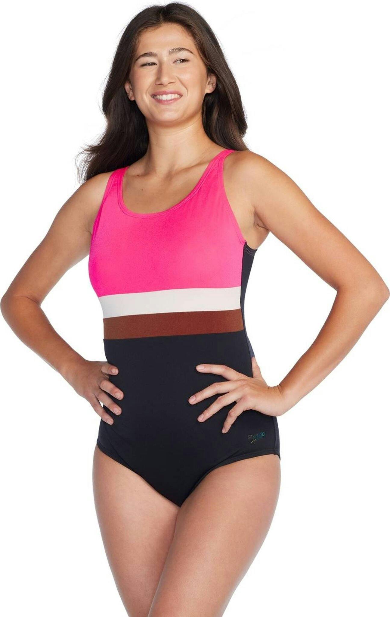 Product image for Banded Colorblock One Piece Swimsuit - Women's