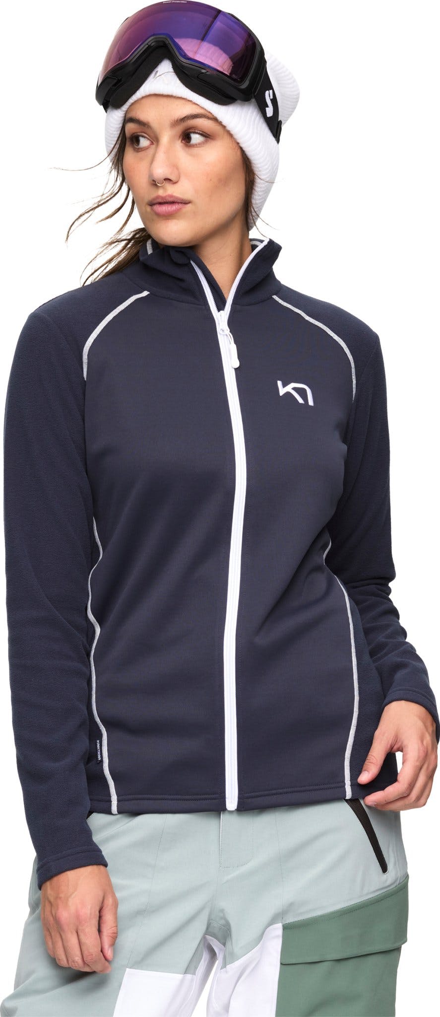 Product gallery image number 3 for product Kari Full-Zip Fleece Jacket - Women's