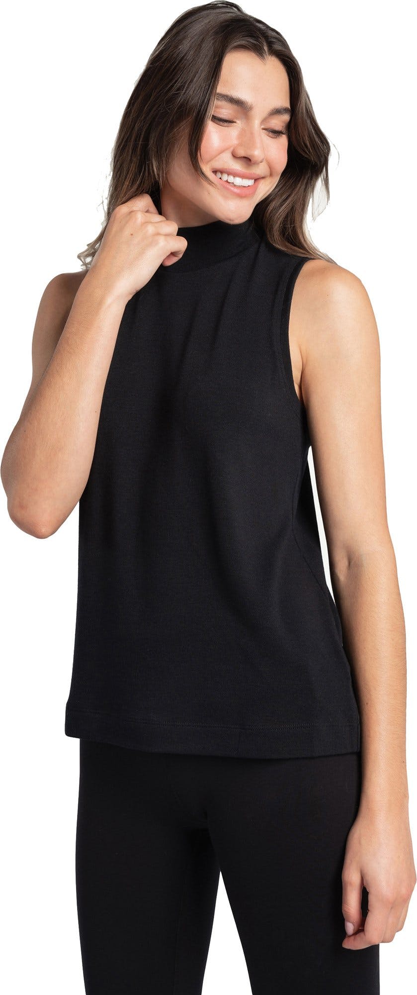 Product image for Downtown Sleeveless Mock Neck Tank Top - Women's