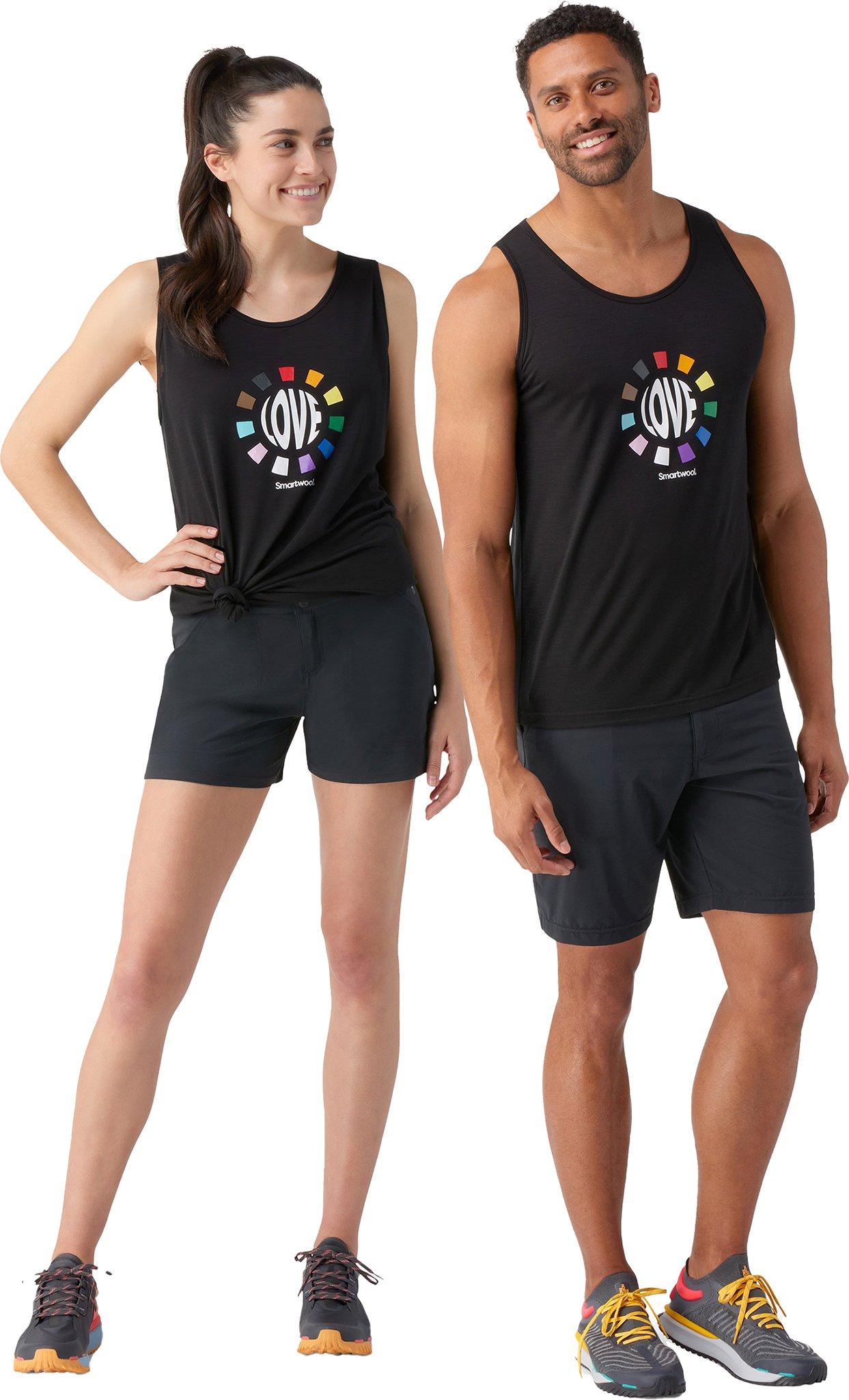 Product gallery image number 2 for product Active Ultralite Pride Graphic Tank Top - Unisex