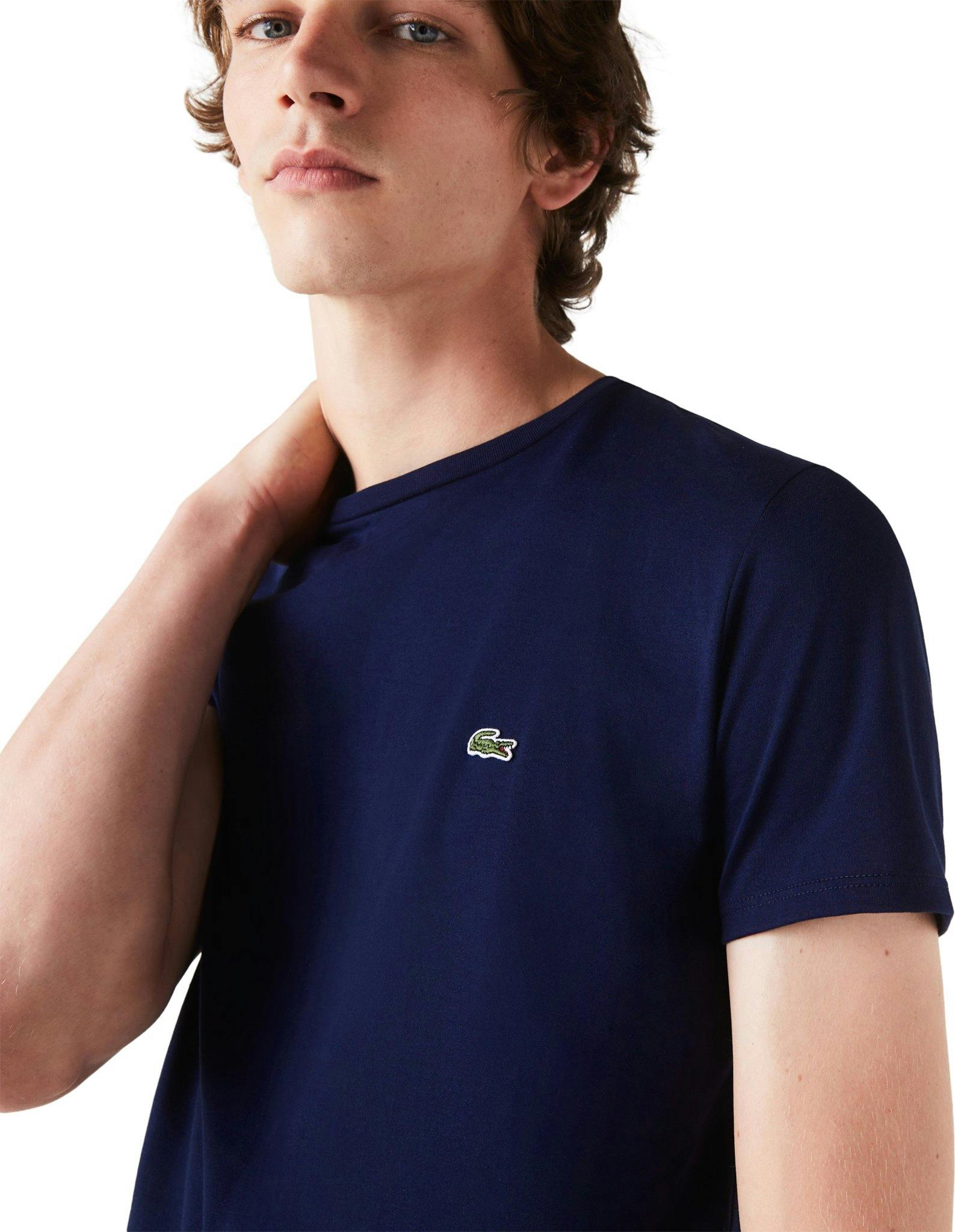 Product gallery image number 3 for product Crew Neck Pima Cotton T-Shirt - Men's