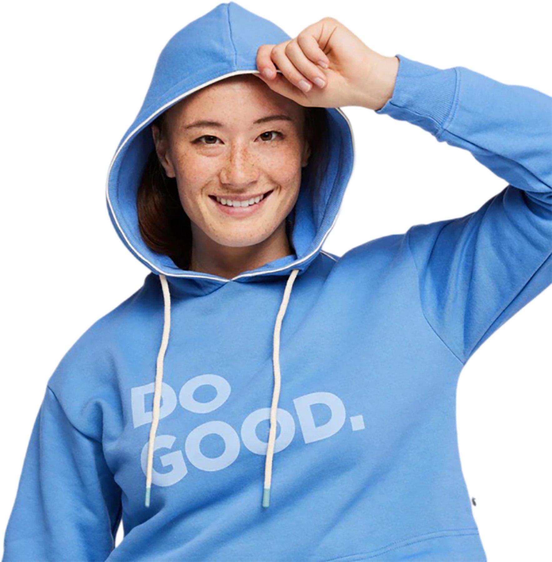 Product gallery image number 2 for product Do Good Organic Crop Pullover Hoodie - Women's